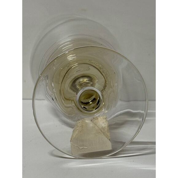 NEW Amber Swirl Goblet - Elegant Glassware- KK500 - Picture 3 of 3